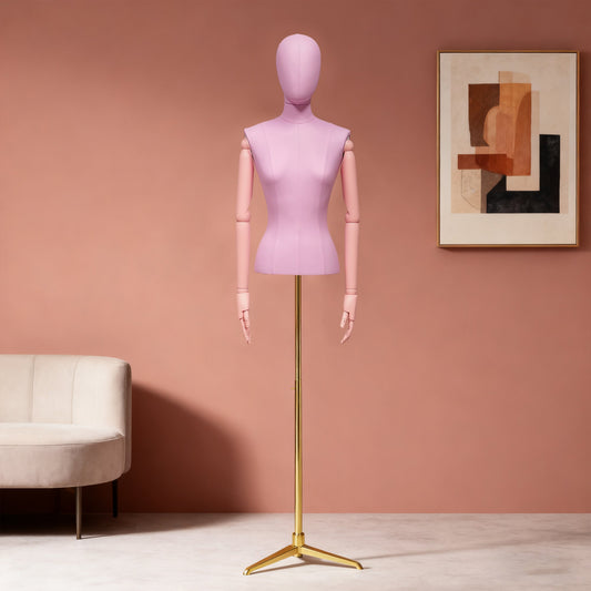 Looking for the Perfect Boutique Display Mannequin? Discover the DE-LIANG Lilac Leather Collection