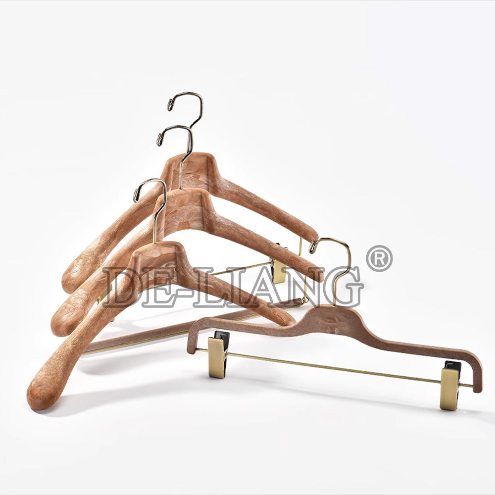 The Perfect Hanger for Timeless Style: DE-LIANG Men & Women Suit Hangers