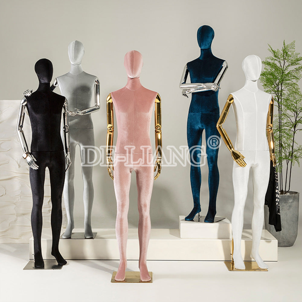 Elevate Your Store’s Window Display with the DE-LIANG Luxury Male Full Body Mannequin