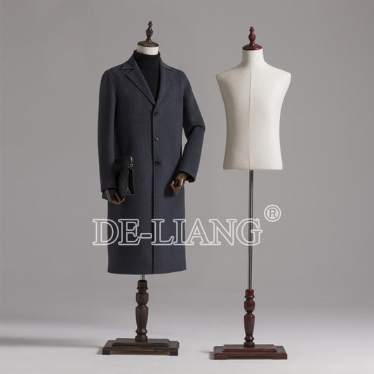 DE-LIANG Male Half Body Mannequin: A Display for the Modern Man’s Wardrobe