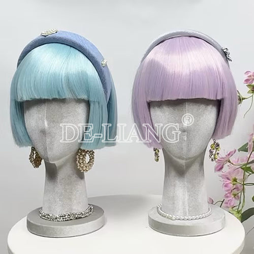 Enhance Your Displays with DE-LIANG Luxury Velvet Mannequin Heads