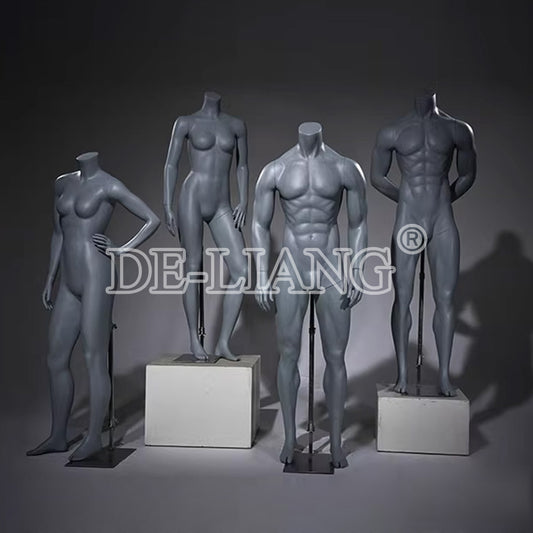 Showcase Activewear with the DE-LIANG Male Full Body Mannequin – Perfect for Gym and Sports Apparel