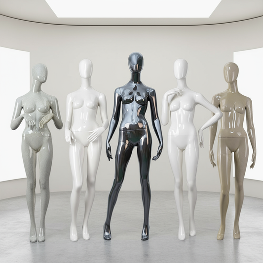 How Does Color Choice Transform Your Mannequin Display? The Complete Guide to Glossy Finishes
