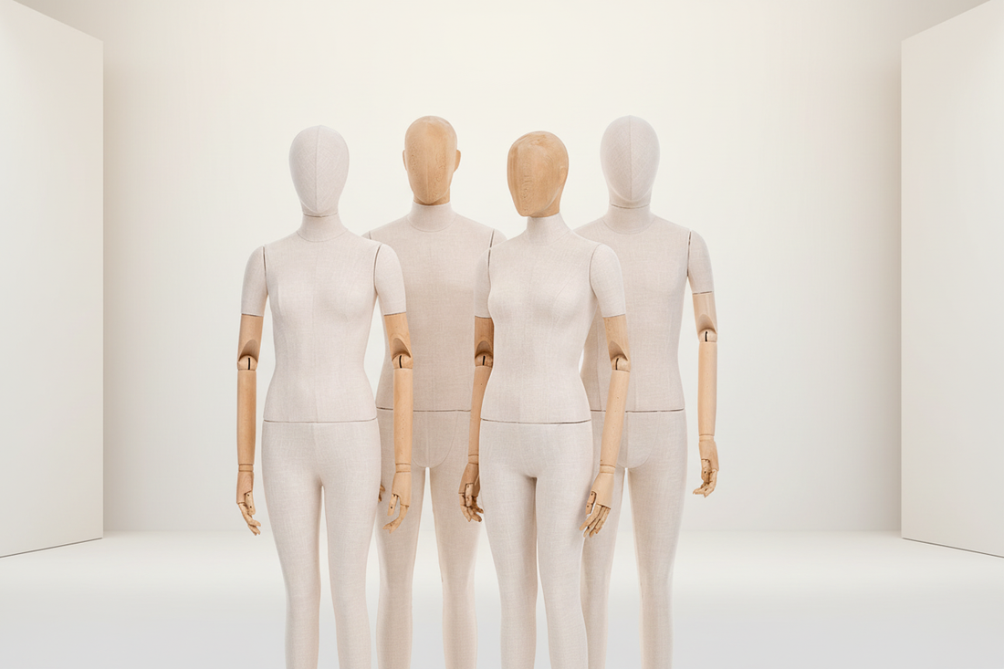 How to enhance the premium feel of a store using high-end displays? A complete analysis of DE-LIANG luxury mannequin stands.