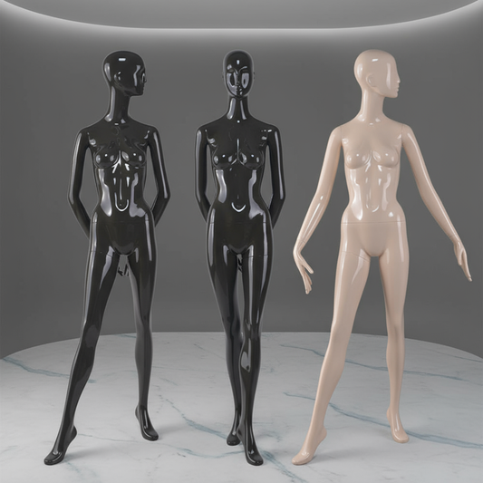 Glossy vs. Matte Mannequins: Which Finish Wins for High-End Fashion Display?