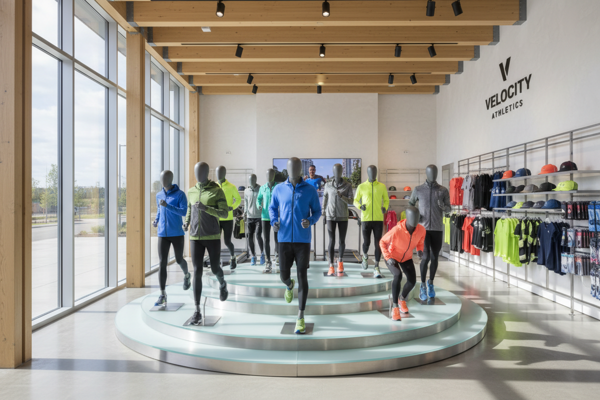Athletic Mannequins for Sportswear Stores: How Running Pose Display Mannequins Boost Retail Sales