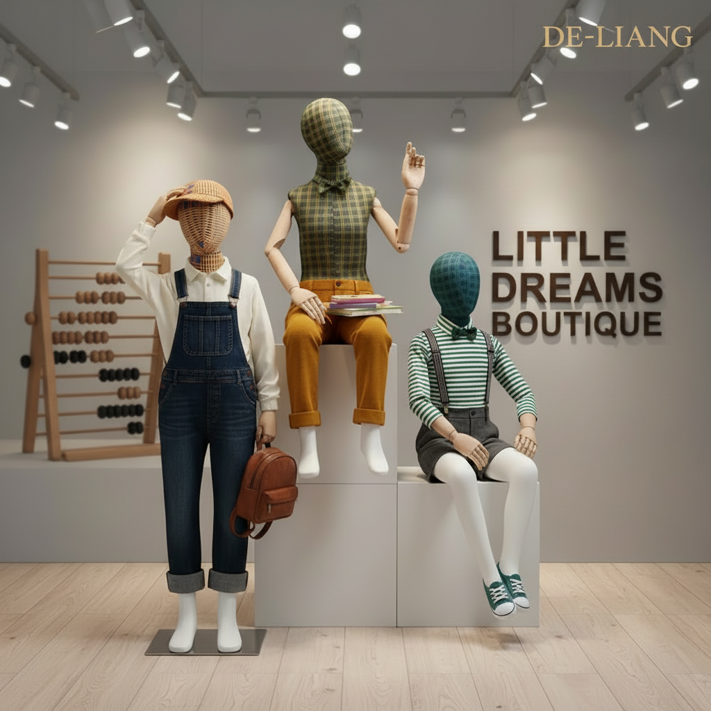 Why Kidswear Stores Are Switching to Checkered Mannequins (And You Should Too)