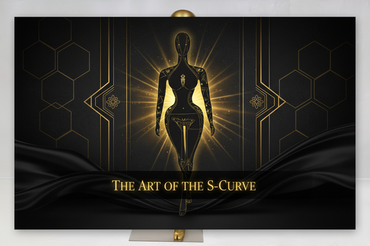 The Art of the S-Curve: Why Black & Gold Mannequins Are Redefining Luxury Fashion Display