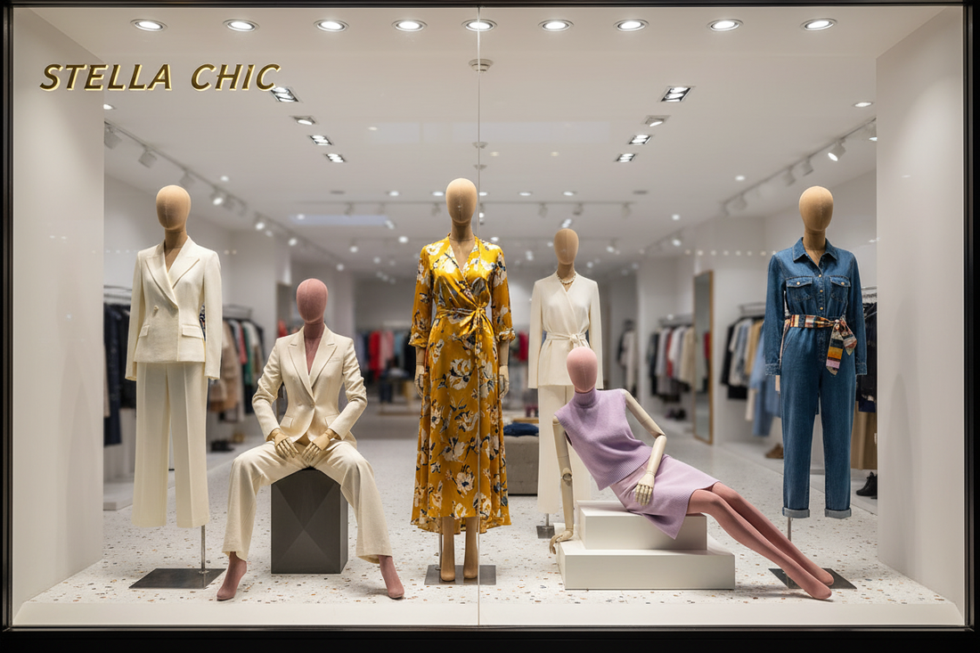Transform Your Boutique Display with Luxury Suede Mannequins