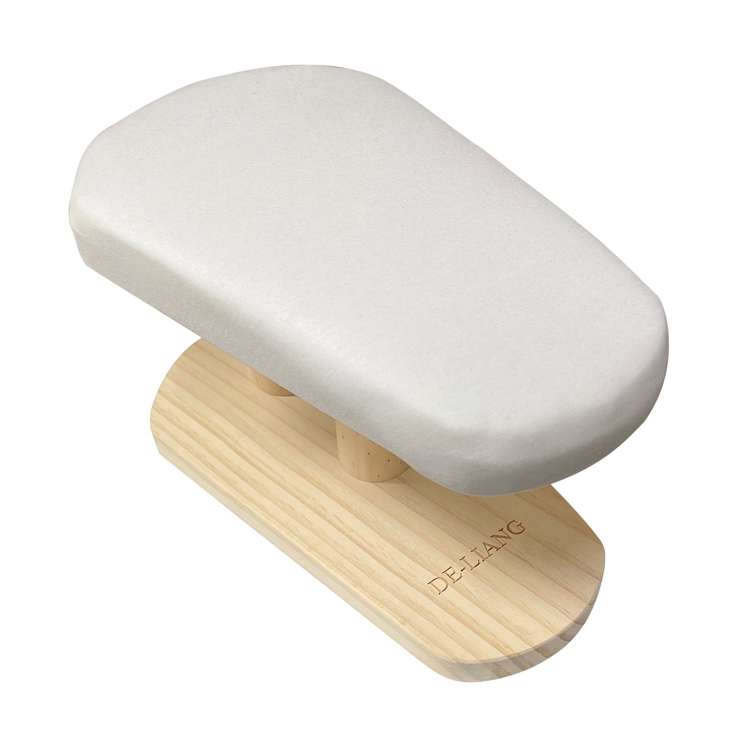 Multi-functional thickened solid wood ironing stool special ironing clothes small ironing table ironing tool household ironing board DLIB36-BEIGE