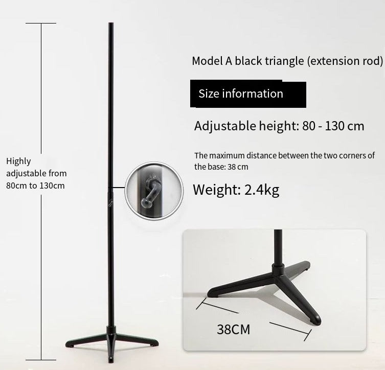 Mannequin Base Accessories | Influencer-style Thickened Stainless Steel Mirror Square Plate, Triangle Base & Universal Caster for Mannequin Display