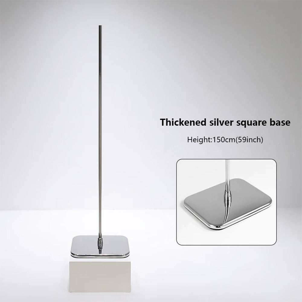DE-LIANG Mannequin Base Stand | Half Body Mannequin Display Stand Stainless Steel