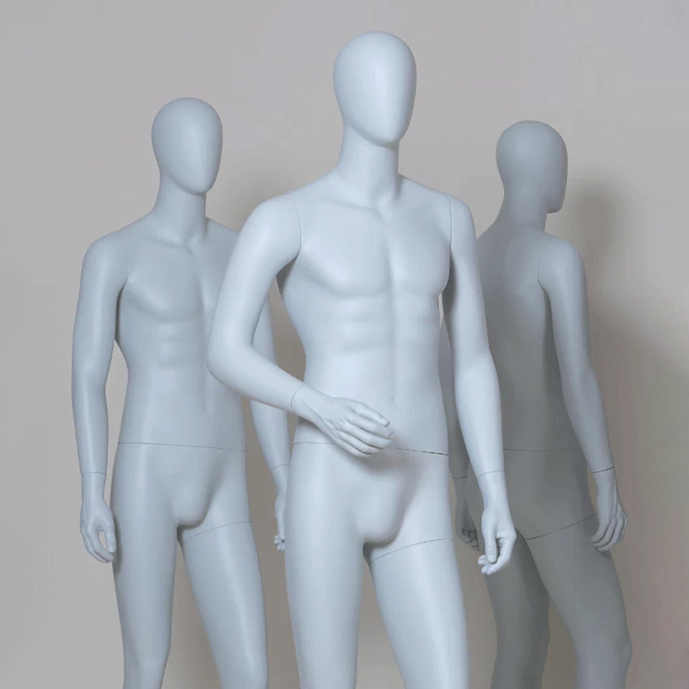 DE-LIANG Male Full Body Premium Mannequin for Clothing Display | Standing & Sitting Pose
