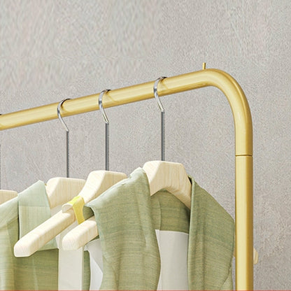 Women's Clothing Store Clothes Display Stand  Floor-Standing Gold Clothes Display Rack Combination Clothing Store Hanger DL218 DE-LIANG