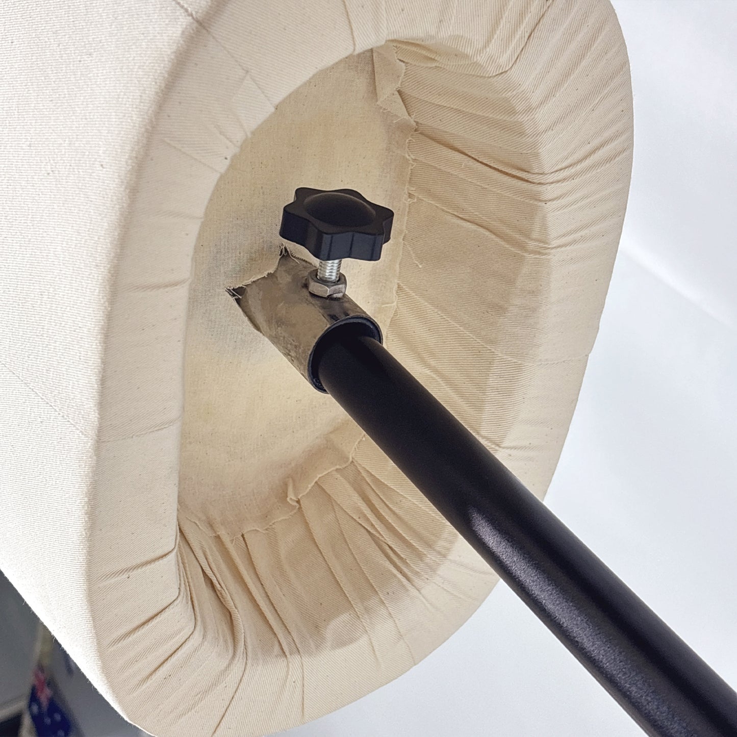 DE-LIANG Male Half Body Dress Form, Men Fabric Mannequin for Suit and Cloth Display