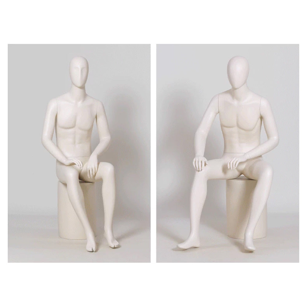 DE-LIANG Male Full Body Premium Mannequin for Clothing Display | Standing & Sitting Pose