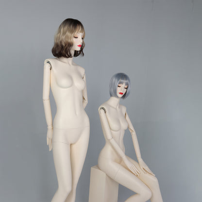 DE-LIANG Makeup Female Full Body Mannequin | Fiberglass Form for Bridal & Fashion Retail