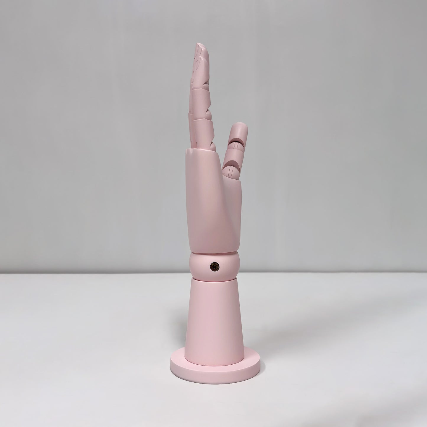 DE-LIANG 2-in-1 Solid Wood Articulated Mannequin Hand for Jewelry & Scarf Display