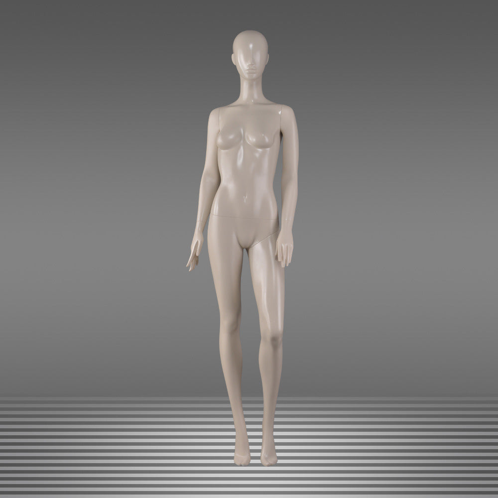 DE-LIANG Female Mannequin Full Body Display,Professional Dress Form for Clothing Store Window Display ,Matte Skin Finish Retail Mannequins