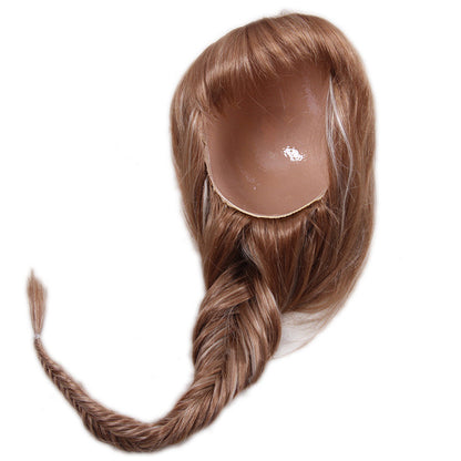 DE-LIANG Fashional Female Mannequin's Wig, Handmade Head Mannequin,High Ponytail for Window Manikin Head Decorate,Luxury Wigs, Cosplay Wig DL2395 De-Liang Dress Forms