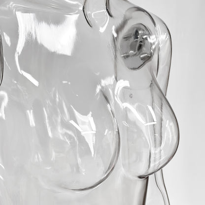 DE-LIANG Transparent Female Mannequin Full Body PE Display for Retail Store Photography