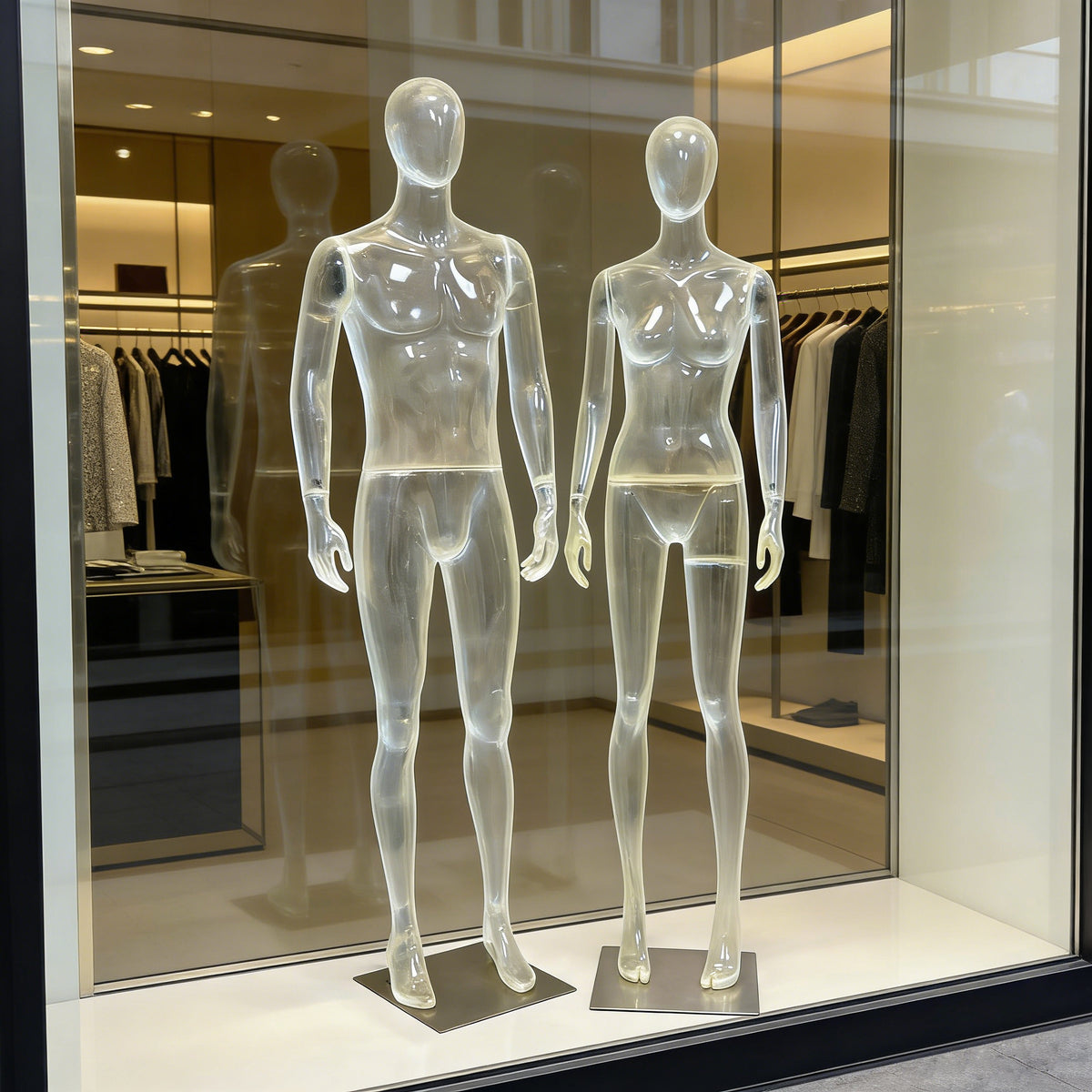 Invisible ghost mannequin effect for fashion photography display