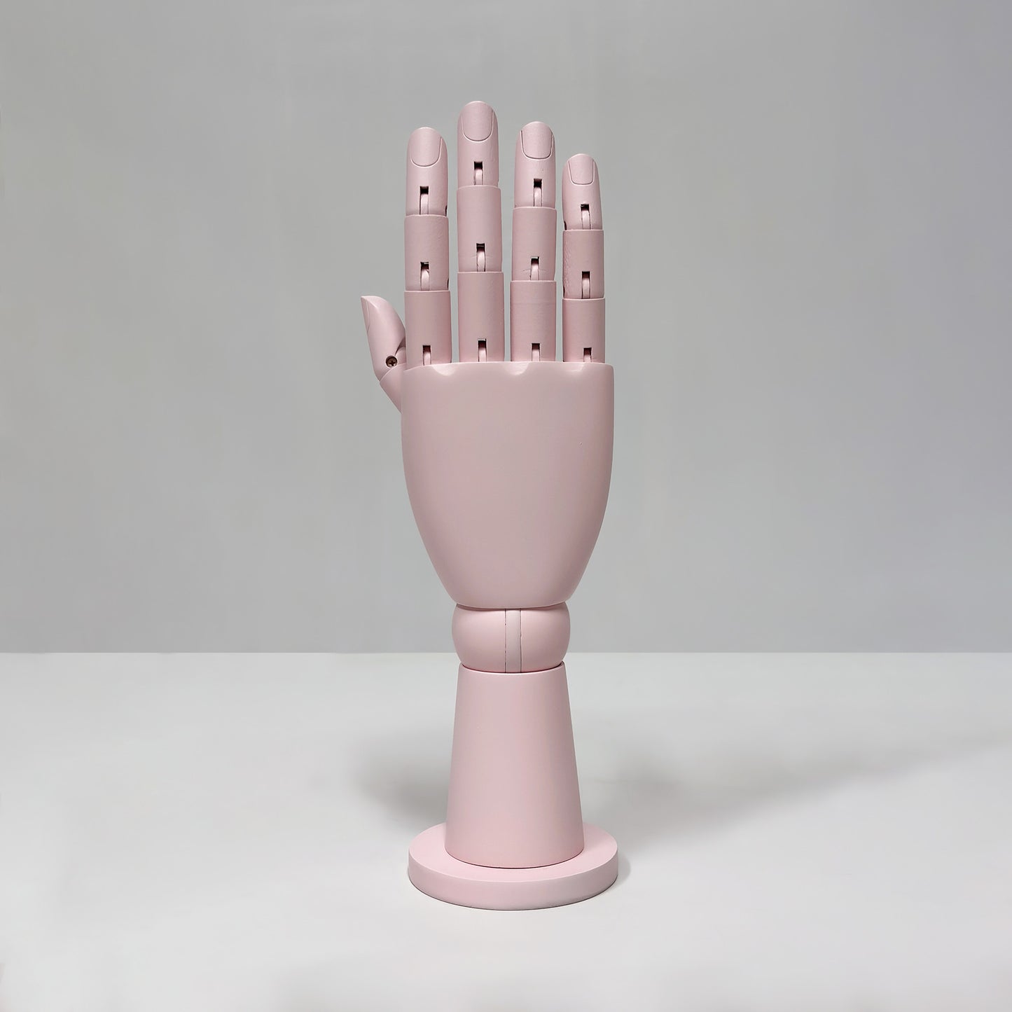 DE-LIANG 2-in-1 Solid Wood Articulated Mannequin Hand for Jewelry & Scarf Display