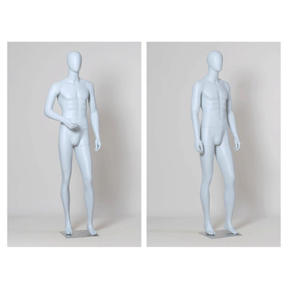 DE-LIANG Male Full Body Premium Mannequin for Clothing Display | Standing & Sitting Pose