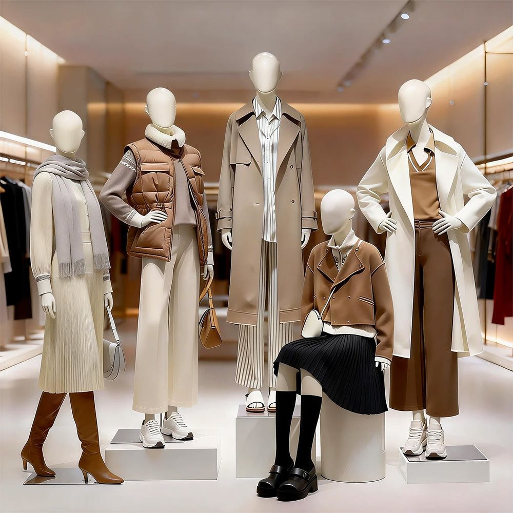 DE-LIANG Female Display Mannequin | Dresses / Formal Wear | Boutique Window Stand