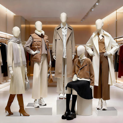 DE-LIANG Female Display Mannequin | Dresses / Formal Wear | Boutique Window Stand
