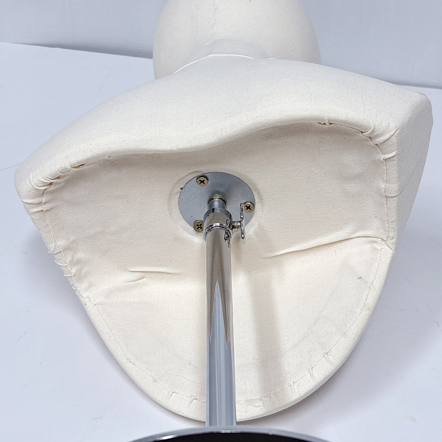 DE-LIANG Male & Female Linen Mannequin Head for Wigs, Hats & Jewelry Display