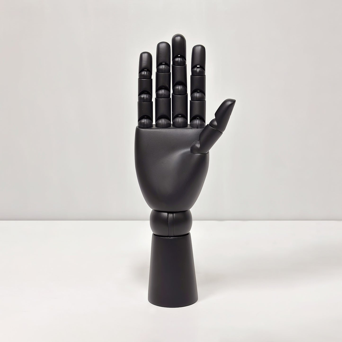 DE-LIANG Wall Mount Mannequin Hand, Mechanical Wood Jewelry Display Stand for Boutiques