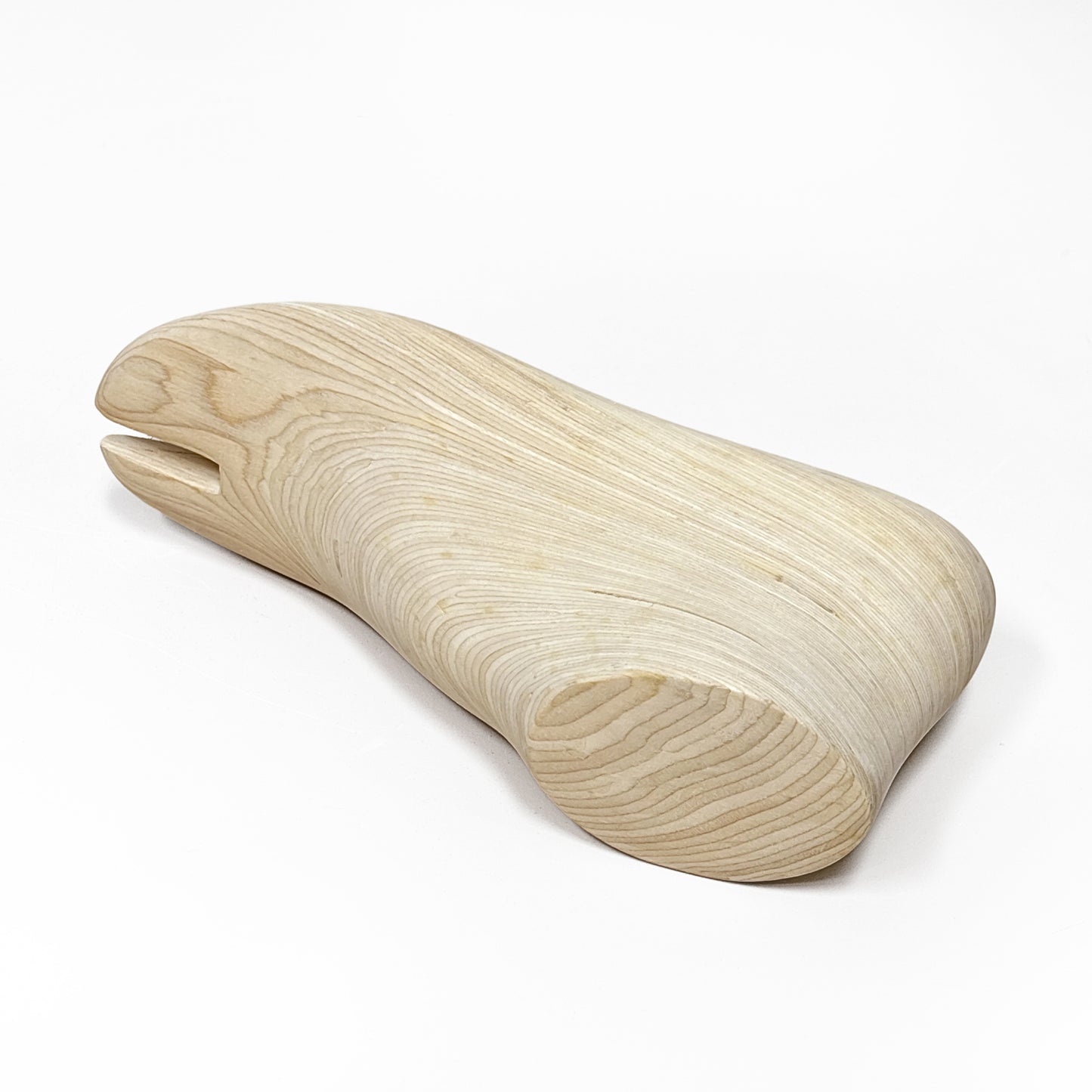 DE-LIANG Solid Wood Tabi Foot Form – Shoe Last & Display Stand for Sandals, Flip Flops