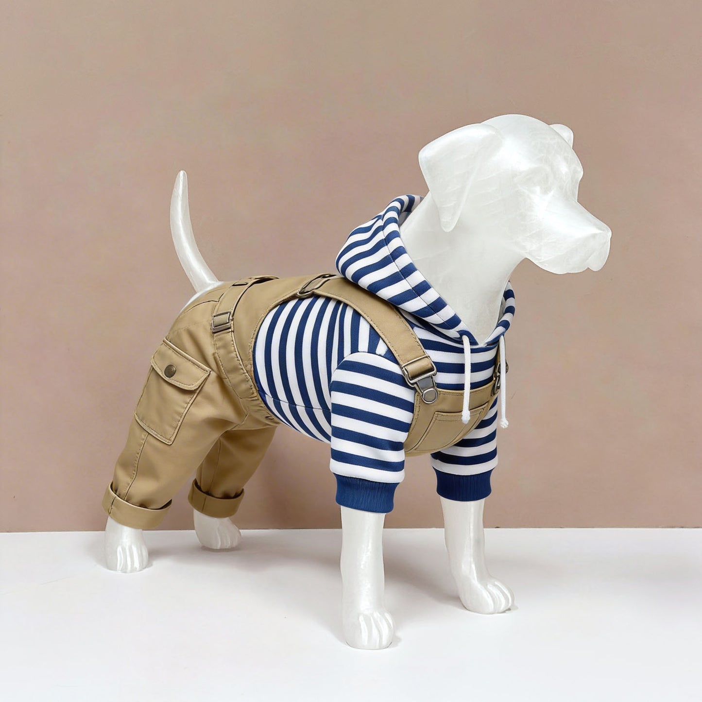 Professional 3D Printed Dog Mannequin - Detachable Pet Clothing Display Model with Ultra-Strong Magnetic Joints - Realistic & Elegant Pet Store Prop