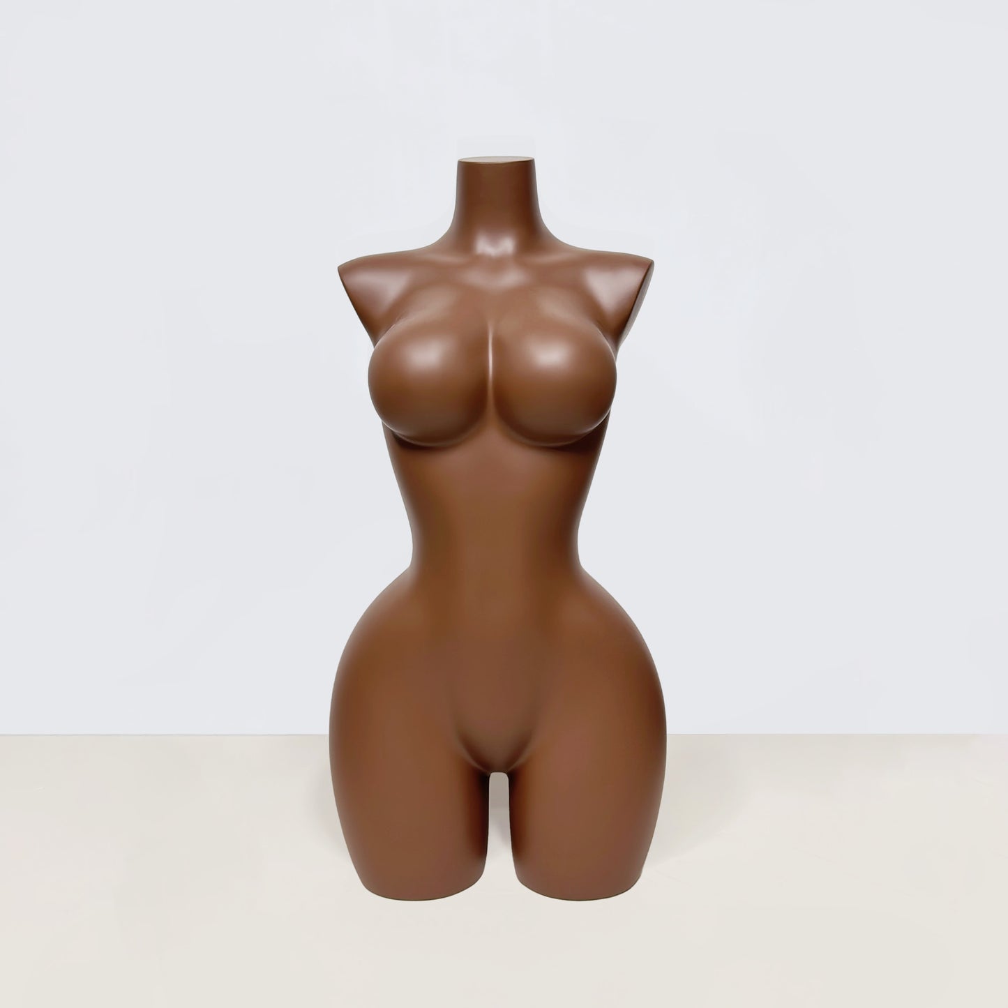 DE-LIANG Big Bust Slim Waist Curvy Half Body Mannequin for Lingerie Swimwear Display
