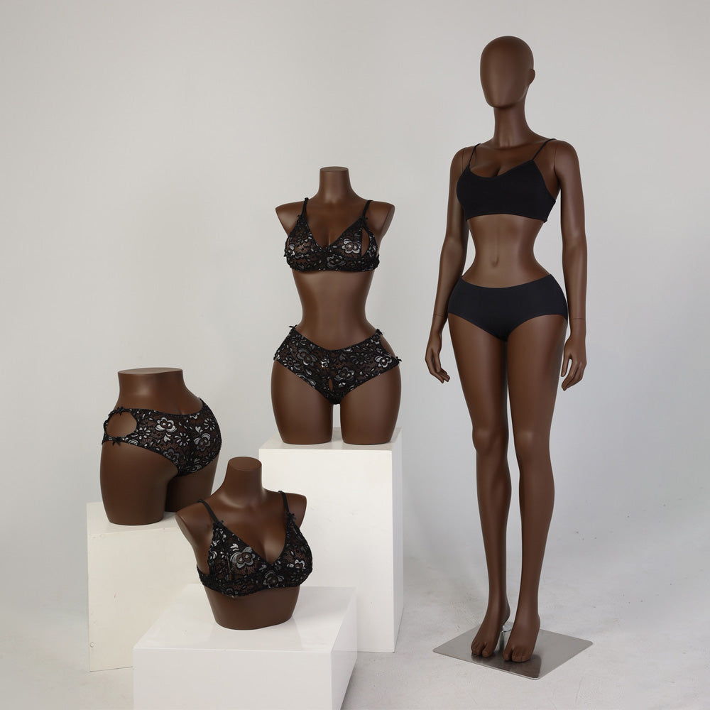 DE-LIANG Female Lingerie Mannequin Fiberglass Underwear Display Dress Form