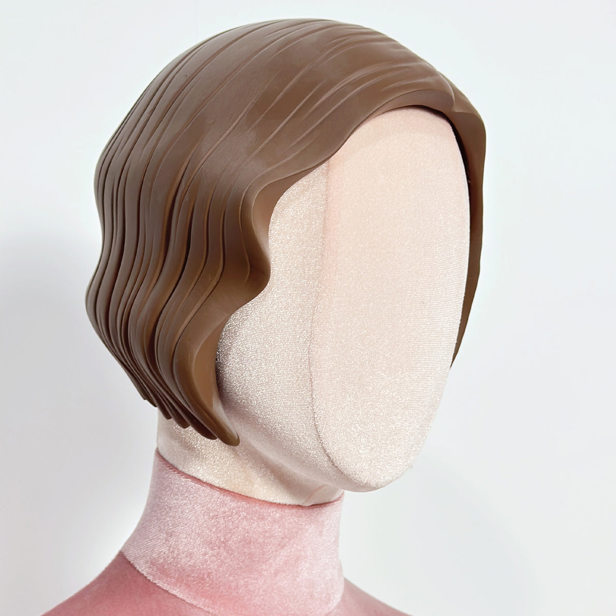 DE-LIANG Full Body Fabric Velvet Flocked Mannequin for Retail Boutique Window Displays