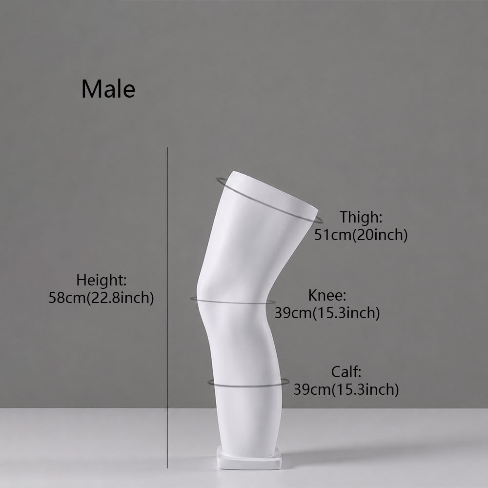 DE-LIANG Fiberglass Arm Knee Waist Mannequin Props for Athletic Wear & Medical Brace Display