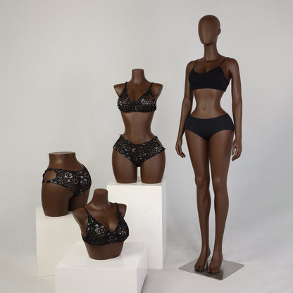 DE-LIANG Female Full Body Mannequin | 6 Skin Tones | Fiberglass Retail Display Form