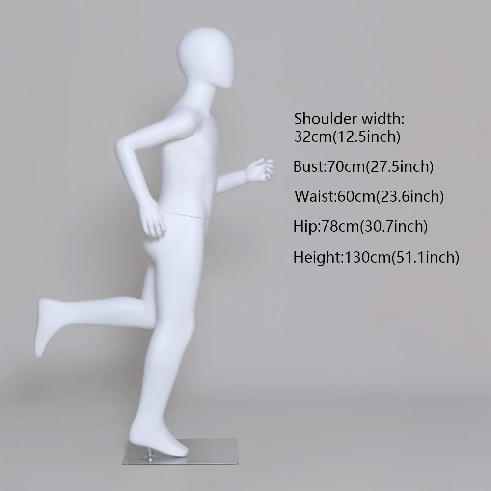 DE-LIANG Running Sport Mannequin | Male Female Kids | Retail Window Display