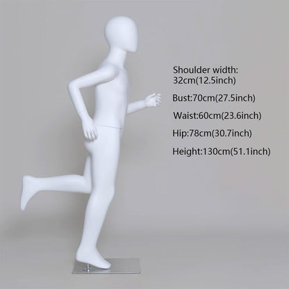 DE-LIANG Running Sport Mannequin | Male Female Kids | Retail Window Display