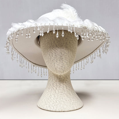 DE-LIANG luxury Pinnable Linen Mannequin Head: Fashion Style Jewelry, Wig, Hat, Sunglasses, Sarves Display