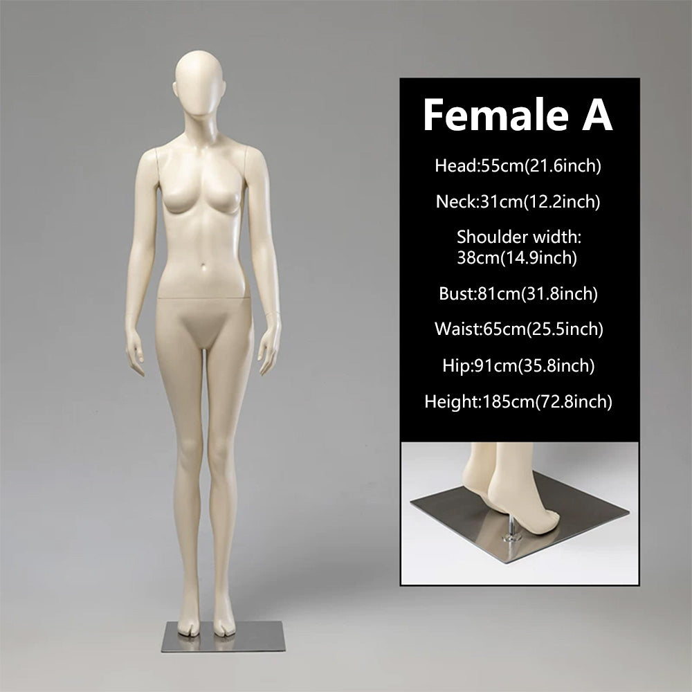 DE-LIANG Female Display Mannequin | Dresses / Formal Wear | Boutique Window Stand