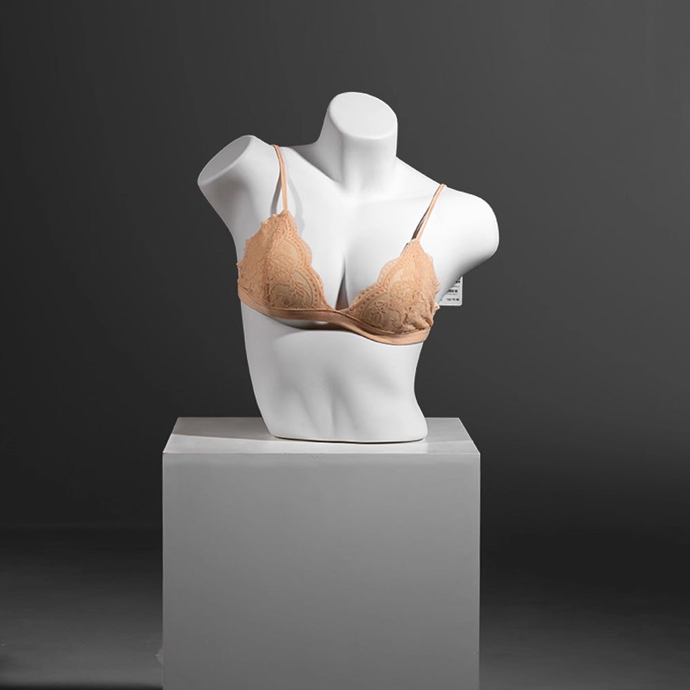 DE-LIANG Female Lingerie Half Body Mannequin - Bust Torso Hip Form Bra Panty Underwear Display Prop