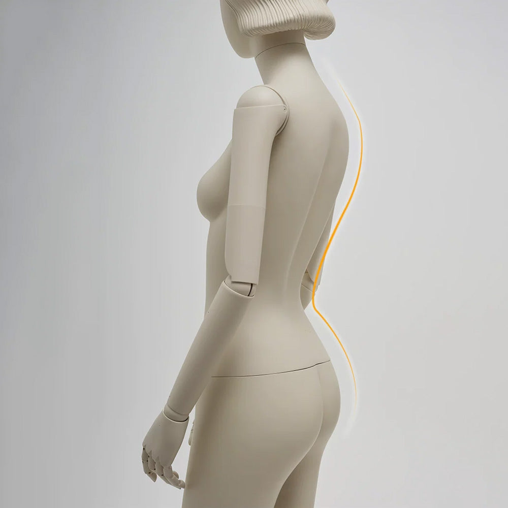 DE-LIANG Full Body Female Mannequin Standing & Sitting | Clothing Display Dress Form