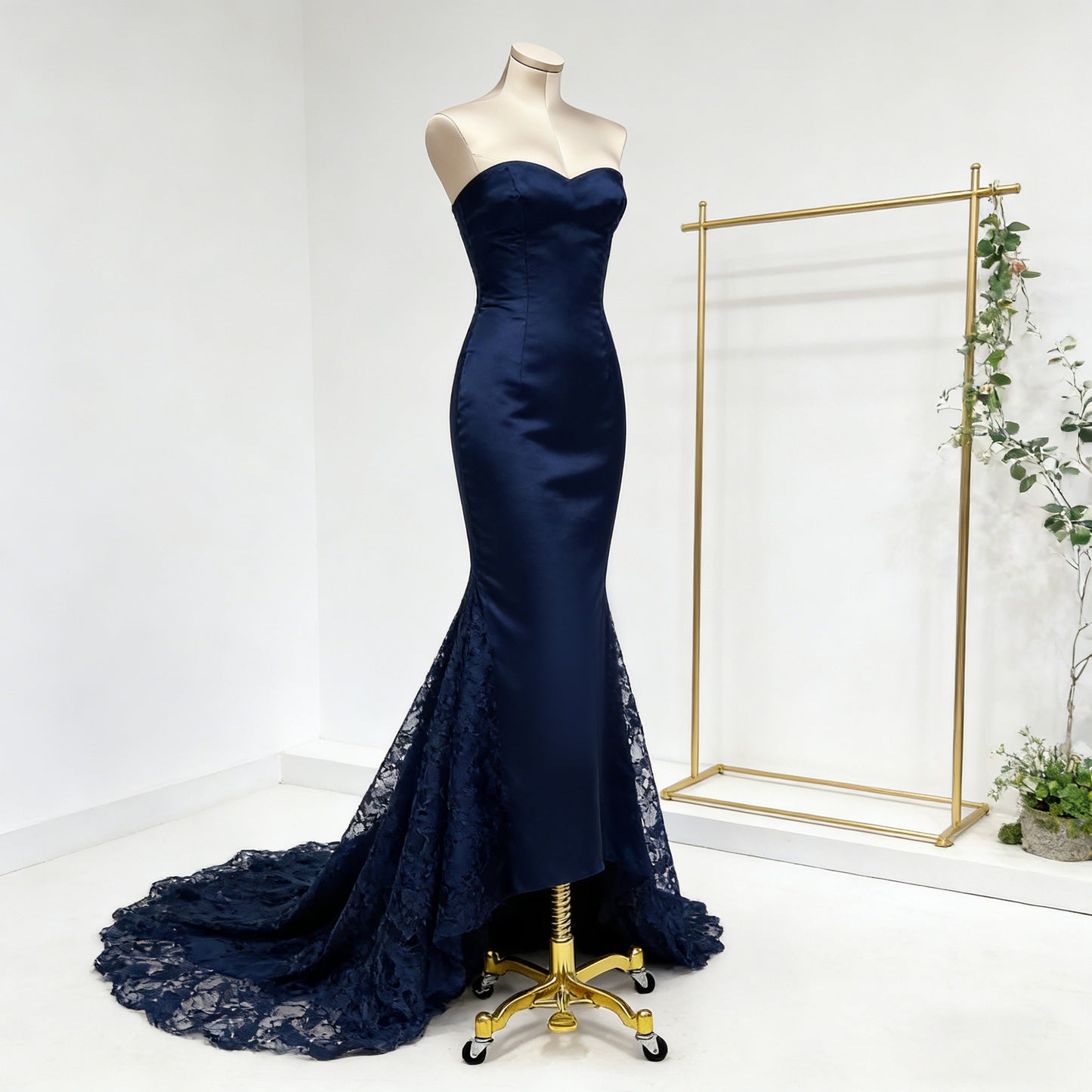 DE-LIANG Full Body Dress Form for Gowns & Pants | Soft Chest | Pinnable | 143cm