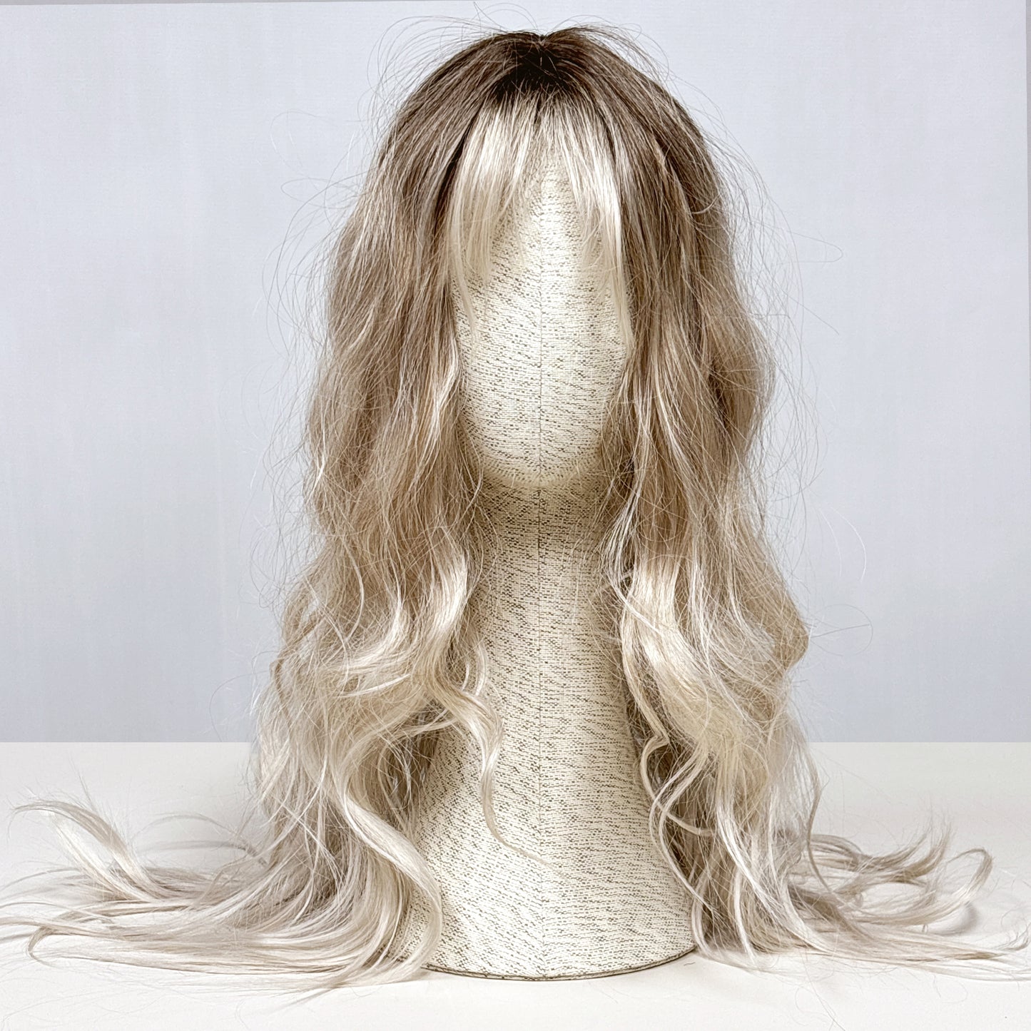 DE-LIANG luxury Pinnable Linen Mannequin Head: Fashion Style Jewelry, Wig, Hat, Sunglasses, Sarves Display