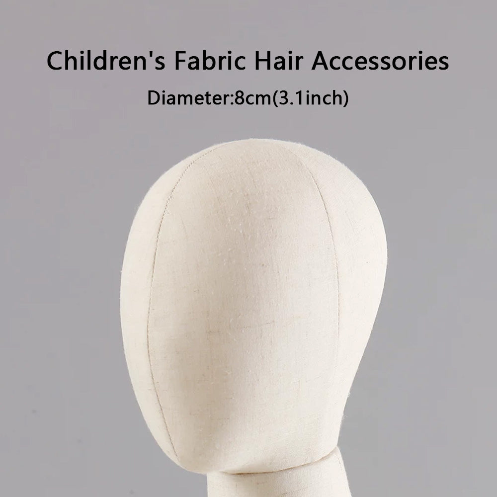 DE-LIANG Mannequin Head Top Cover – Decorative Headpiece for Display Dress Forms