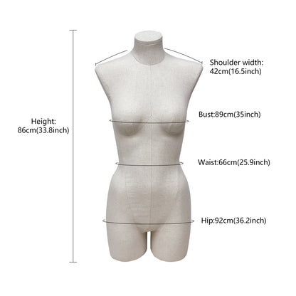 DE-LIANG Female Lingerie Torso Mannequin Split Leg for Professional Lingerie Store Display
