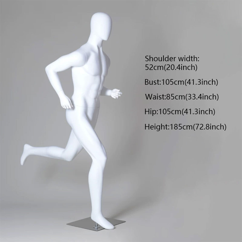 DE-LIANG Running Sport Mannequin | Male Female Kids | Retail Window Display